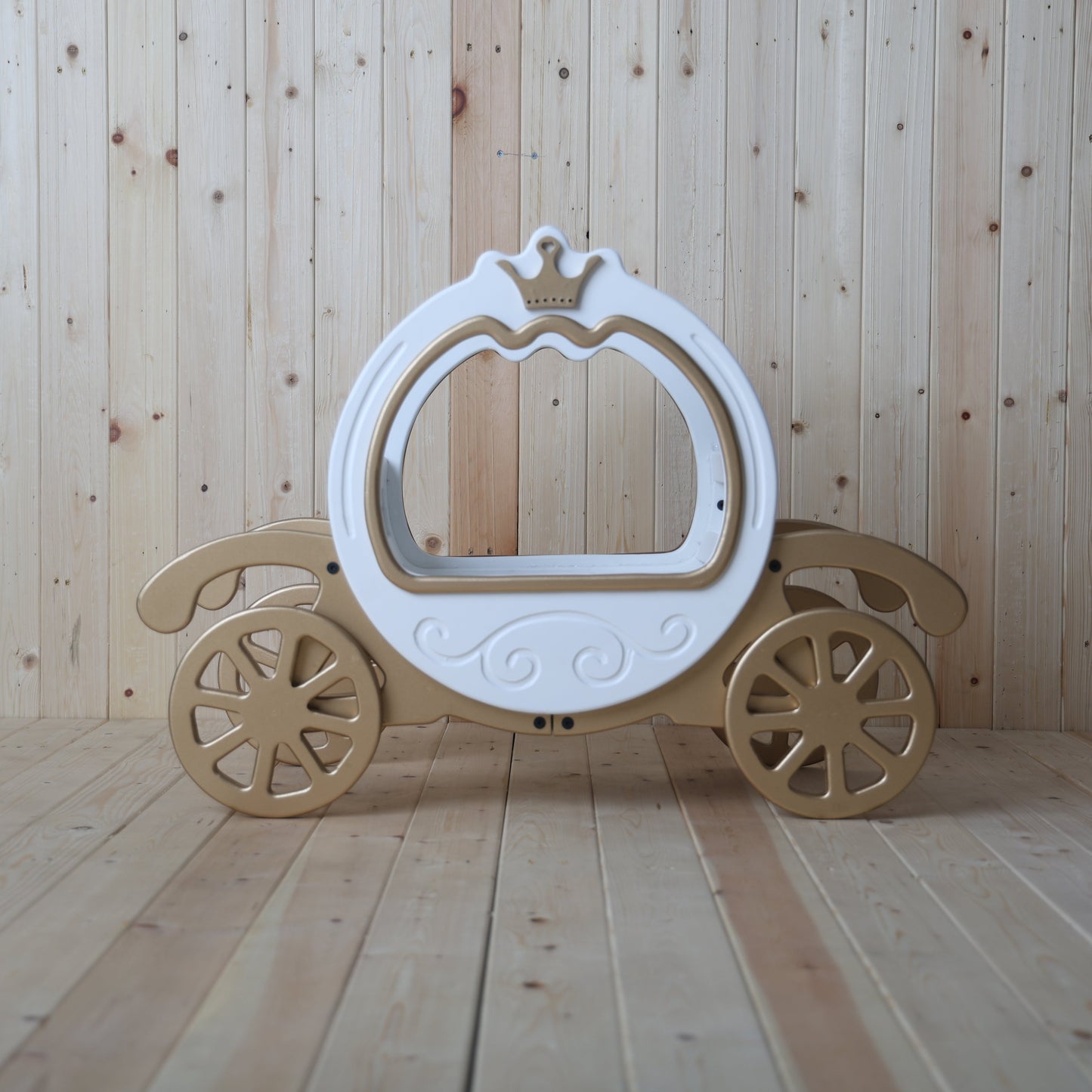 Baby Photoshoot Prop Princess Carriage | Newborn Baby Prop