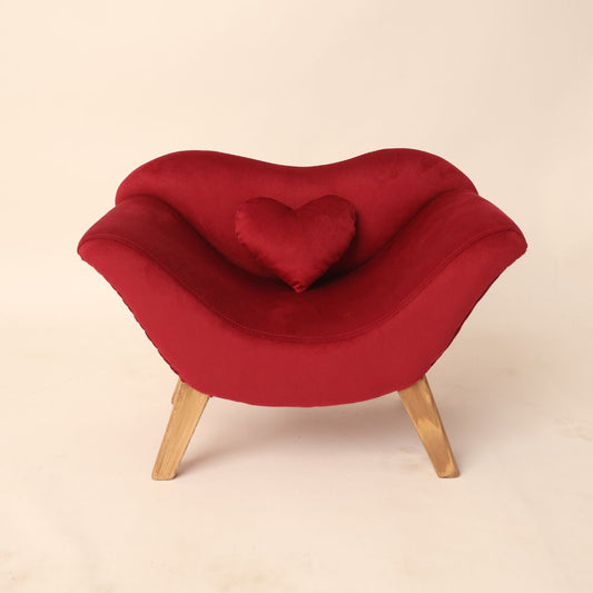 Lip Sofa Newborn & Sitter Baby Prop – Perfect for Playful Photoshoots