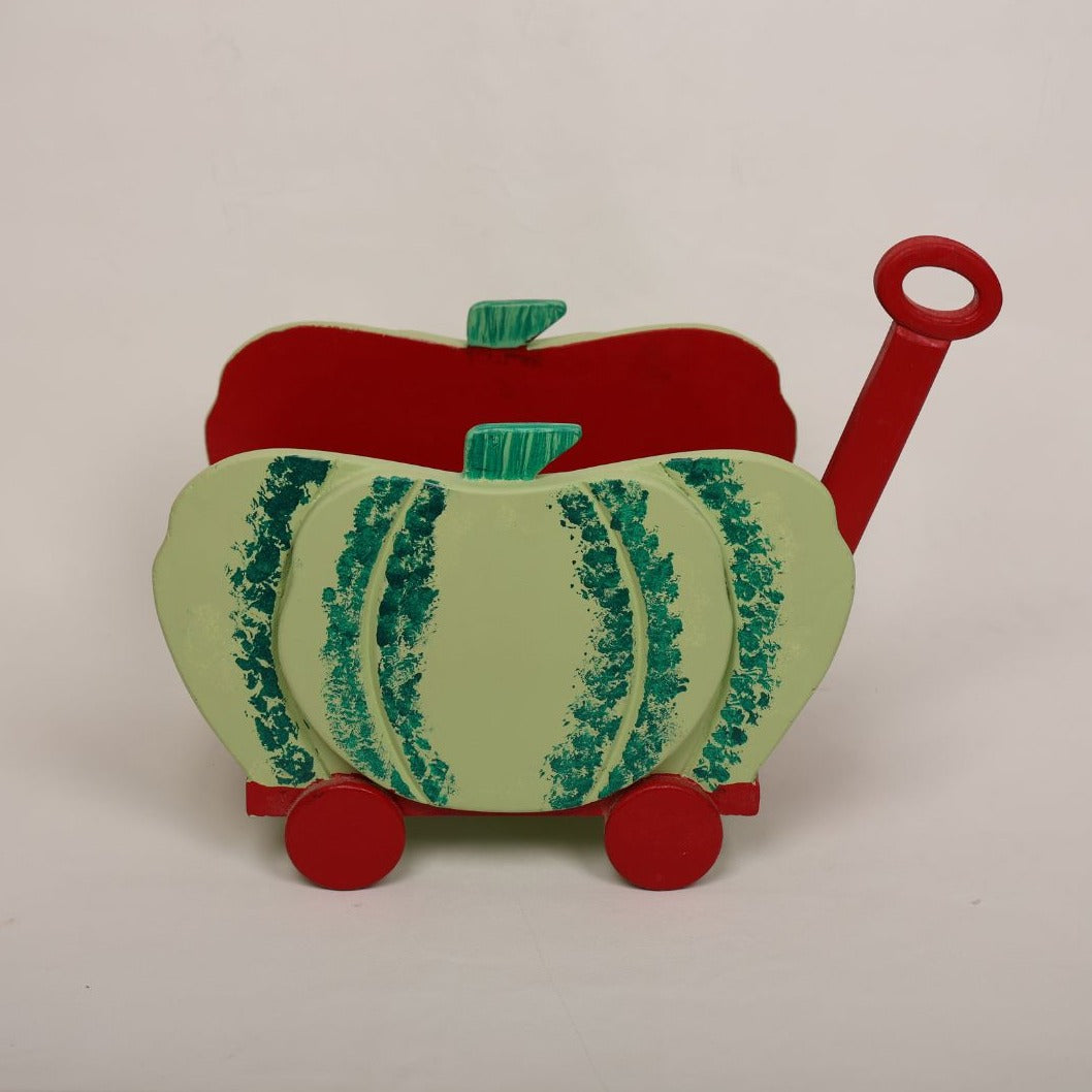 Watermelon cart for baby photoshoot, baby photoshoot props, baby props