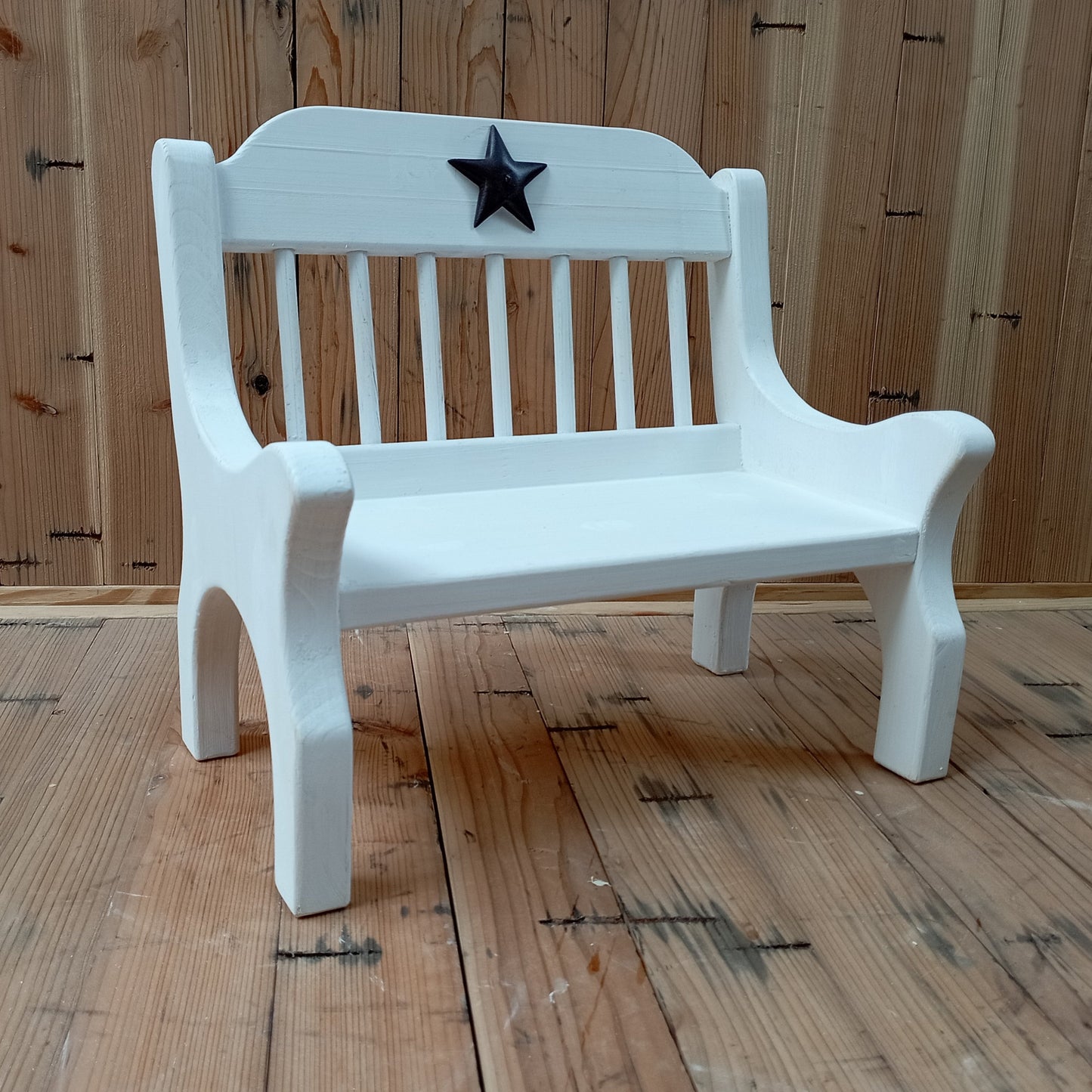 Baby Photoshoot Prop Garden Bench