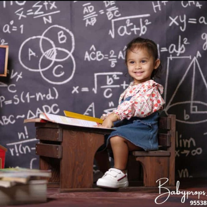 Baby Photoshoot Prop Study Desk Oldy