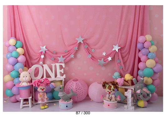 Baby Photoshoot Fabric Backdrop-1015