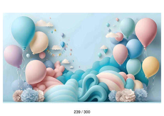 Baby Photoshoot Fabric Backdrop-1020